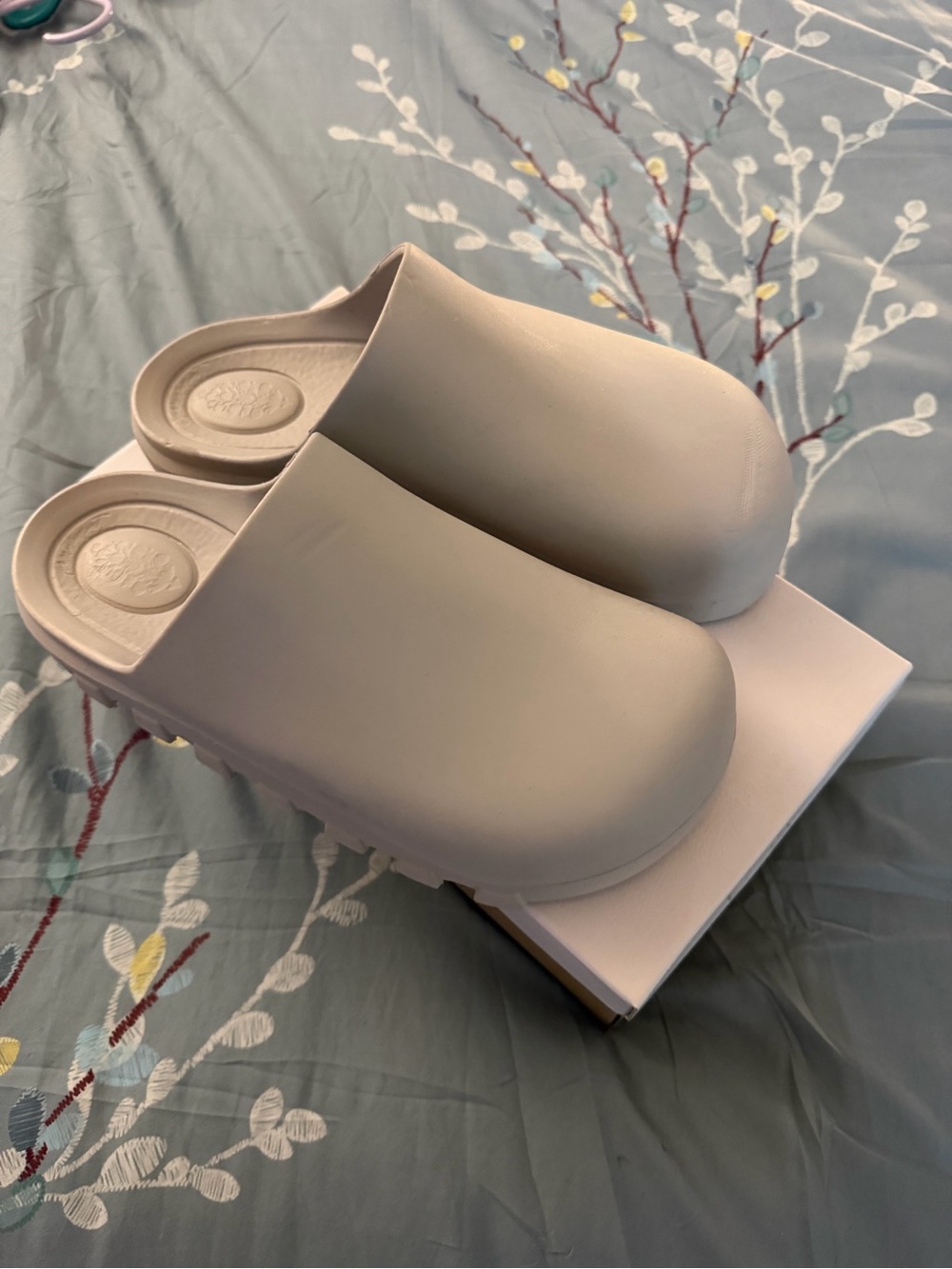 FP Movement by Free People Clean Slip-On Clog in Light Gray